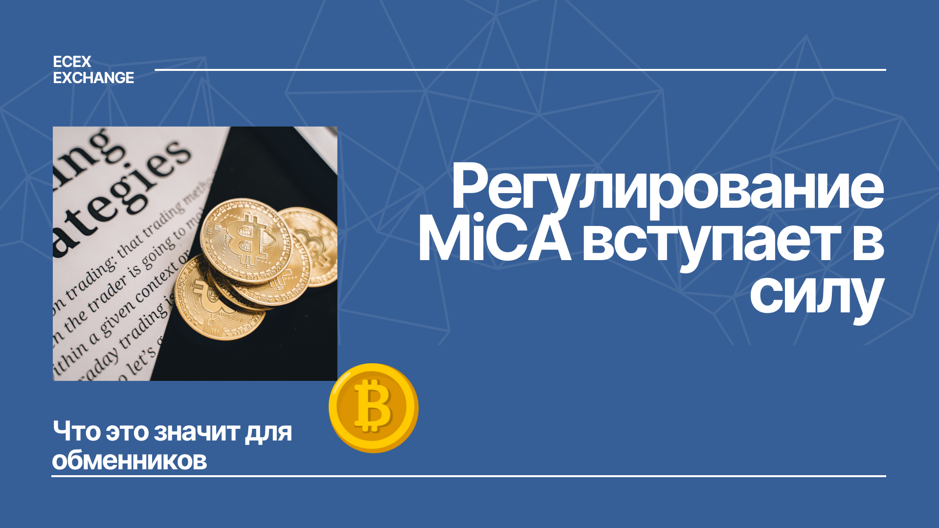Регулирование MiCA вступает в силу: Что это значит для обменников